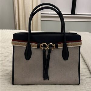 Kate Spade purse in fabric and leather